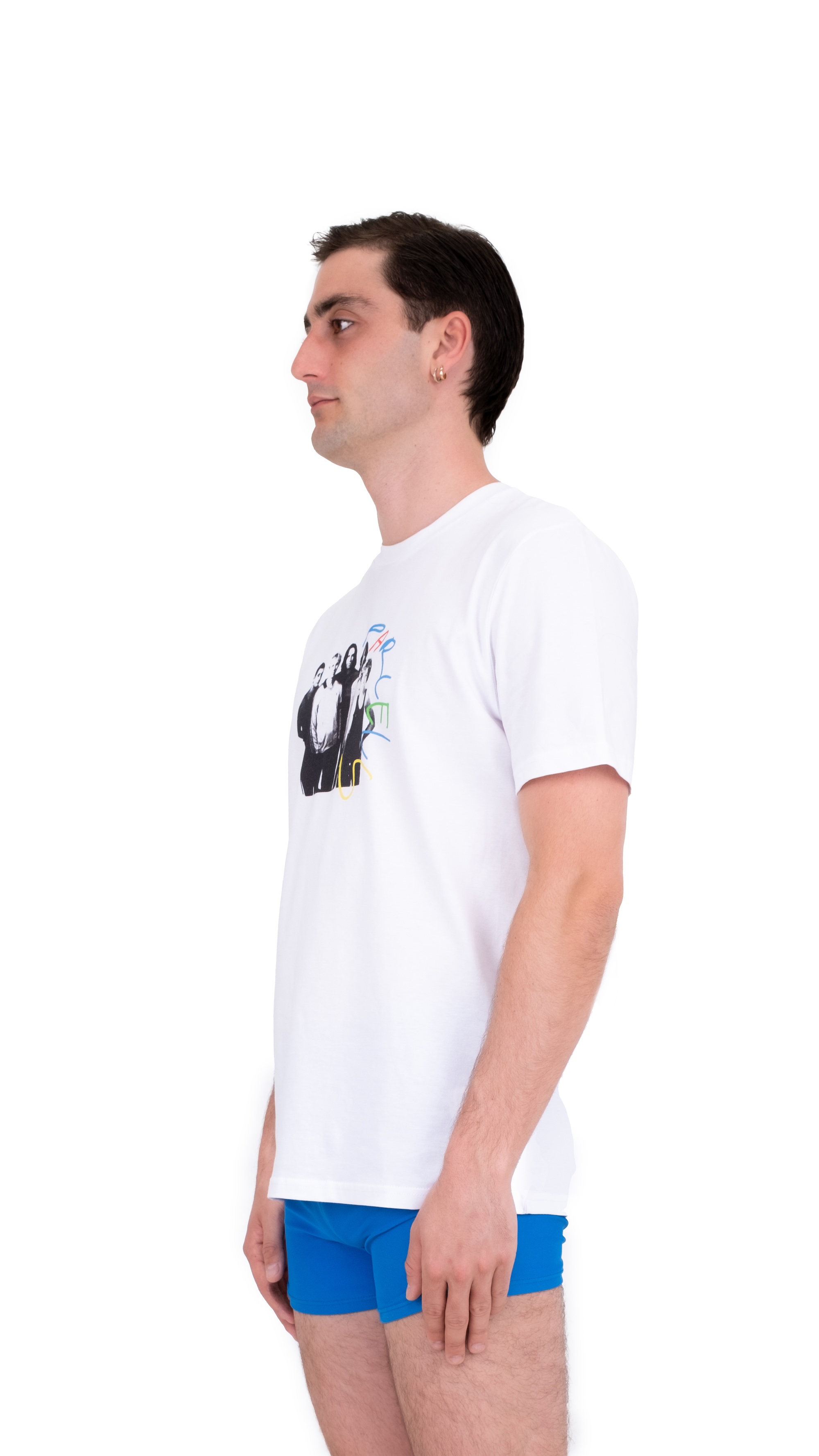 Scribble T-Shirt - White · Parcels POPSHOP
